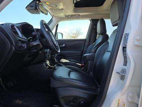 Alpine White 2018 Jeep Renegade Limited