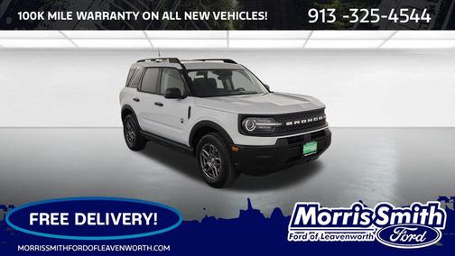 Space White Metallic 2026 Ford Bronco Sport Big Bend