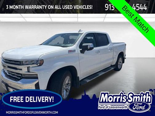 Summit White 2021 Chevrolet Silverado 1500 LTZ