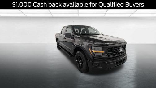 Agate Black Metallic 2026 Ford F-150 STX