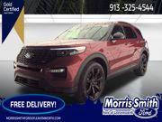 Rapid Red Metallic Tinted Clearcoat 2024 Ford Explorer ST