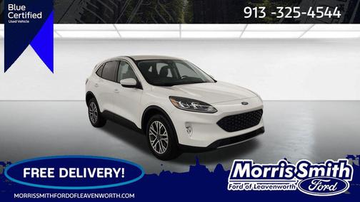 Star White Metallic Tri-Coat 2022 Ford Escape SEL