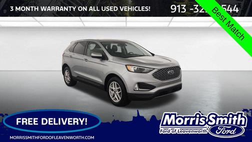 Iconic Silver Metallic 2023 Ford Edge SEL