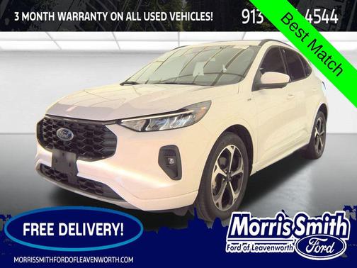 Oxford White 2023 Ford Escape ST-Line Select