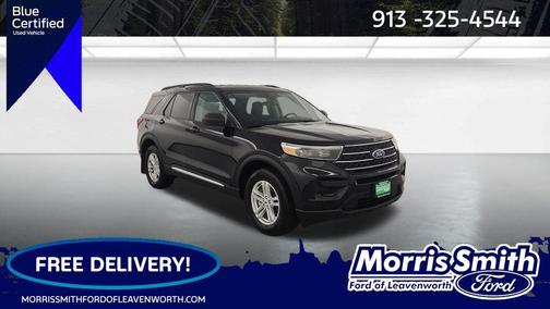 Agate Black Metallic 2023 Ford Explorer XLT