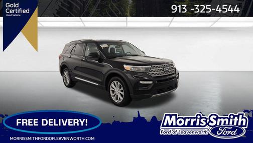 Black Metallic 2024 Ford Explorer Limited