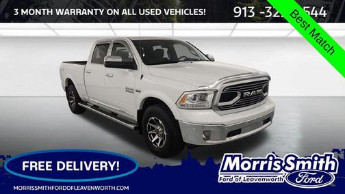 Bright White Clearcoat 2017 RAM 1500 Longhorn