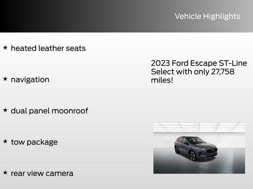 2023 Ford Escape ST-Line Select