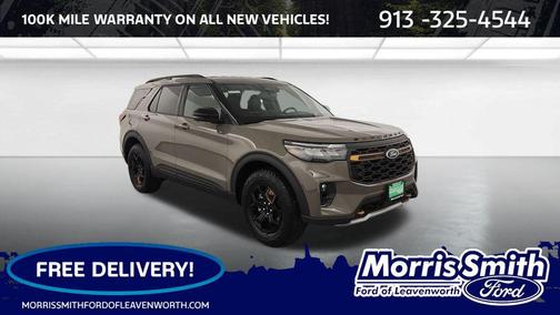 Marsh Gray 2026 Ford Explorer Tremor
