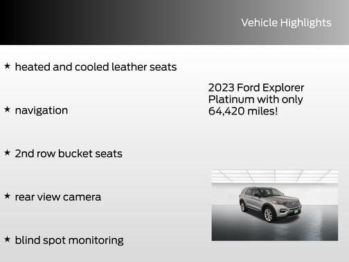 2023 Ford Explorer Platinum