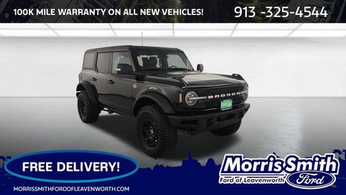 Shadow Black 2024 Ford Bronco Wildtrak