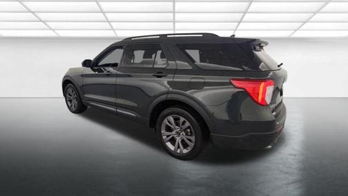 Forged Green Metallic 2023 Ford Explorer XLT