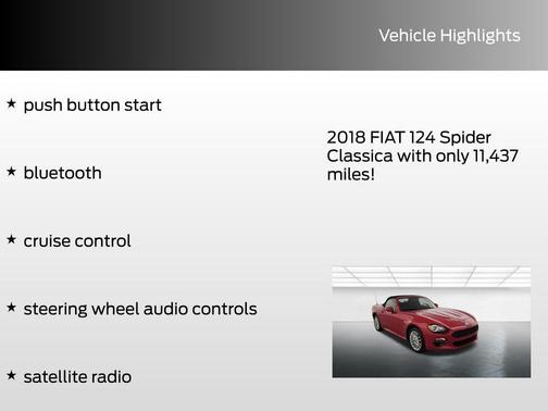 2018 FIAT 124 Spider Base