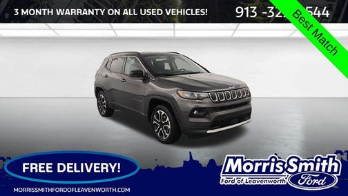 Granite Crystal Metallic Clearcoat 2022 Jeep Compass Limited