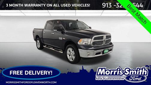 Maximum Steel Metallic Clearcoat 2017 RAM 1500 Big Horn