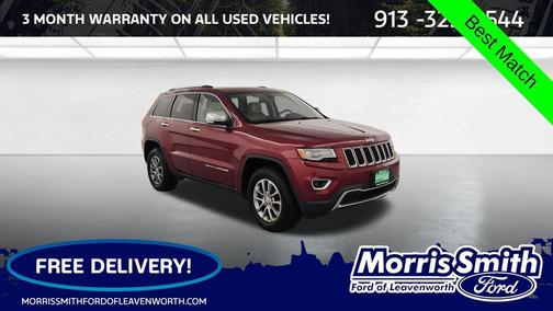 Brilliant Black Crystal Pearlcoat 2014 Jeep Grand Cherokee Limited