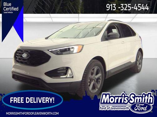 Oxford White 2024 Ford Edge SEL