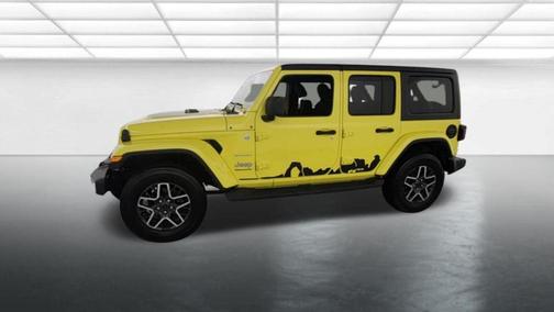 High Velocity Clearcoat 2024 Jeep Wrangler 4-Door Sahara