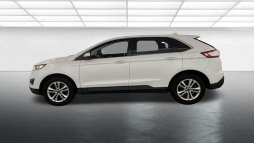 White Platinum Metallic Tri-Coat 2015 Ford Edge SEL