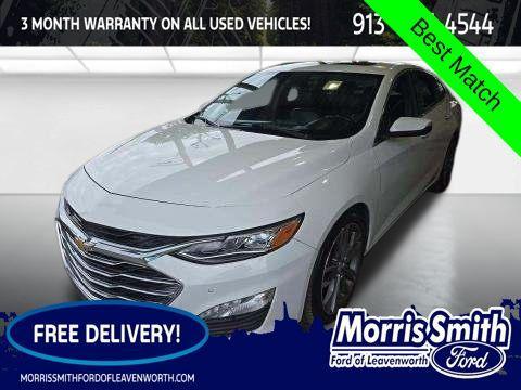 Summit White 2020 Chevrolet Malibu Premier
