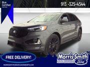 Carbonized Gray Metallic 2024 Ford Edge ST Line
