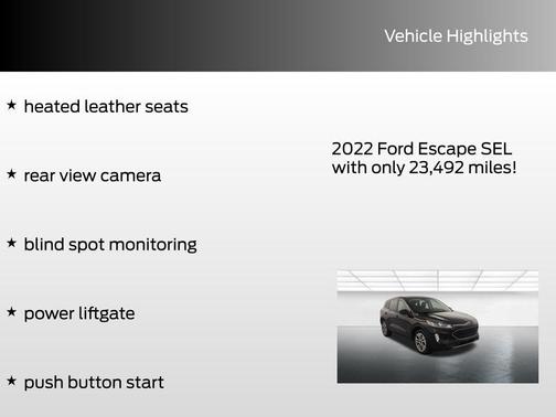 2022 Ford Escape SEL