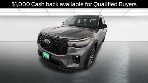 Carbonized Gray Metallic 2026 Ford Explorer ST-Line