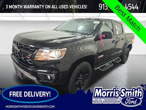 Black 2021 Chevrolet Colorado Z71