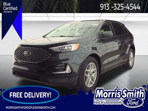 Stone Blue Metallic 2023 Ford Edge SEL