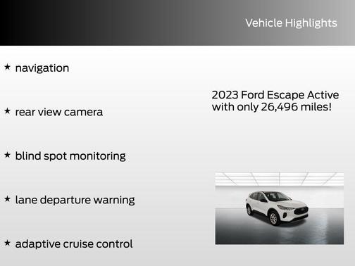 2023 Ford Escape Active