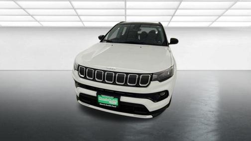 Bright White Clearcoat 2022 Jeep Compass Limited
