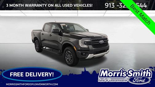 Shadow Black 2024 Ford Ranger XLT