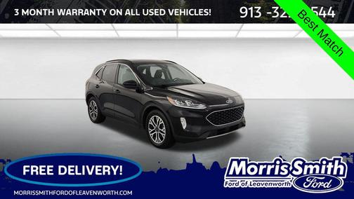 Agate Black Metallic 2020 Ford Escape SEL