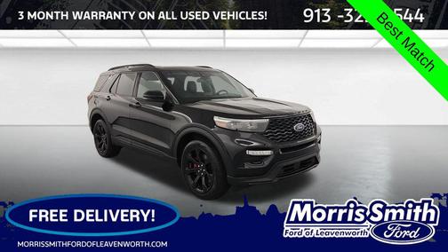 Black Metallic 2023 Ford Explorer ST