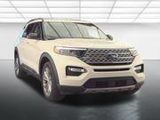 Star White Metallic Tri-Coat 2023 Ford Explorer Limited