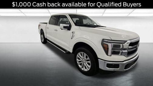 Star White Metallic Tri-Coat 2026 Ford F-150 Lariat