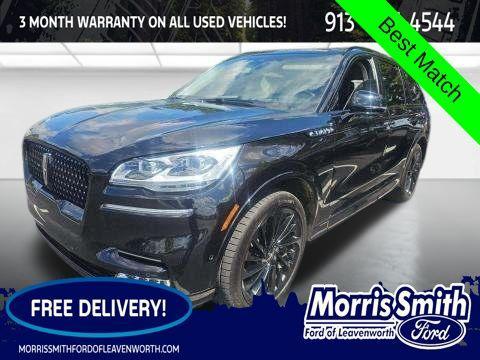 Infinite Black Metallic Clearcoat 2022 Lincoln Aviator Reserve AWD