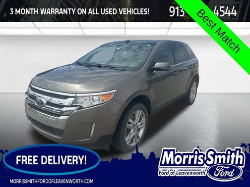 Mineral Gray Metallic 2014 Ford Edge Limited