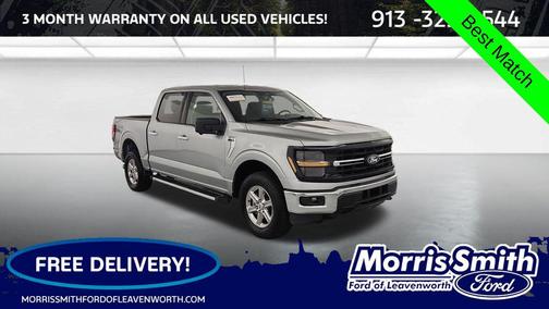 Iconic Silver Metallic 2024 Ford F-150 XLT
