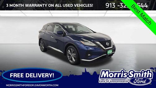 Deep Blue Pearl 2020 Nissan Murano Platinum Intelligent AWD