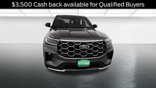 Carbonized Gray Metallic 2026 Ford Explorer Platinum