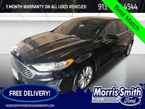 Agate Black Metallic 2020 Ford Fusion SE