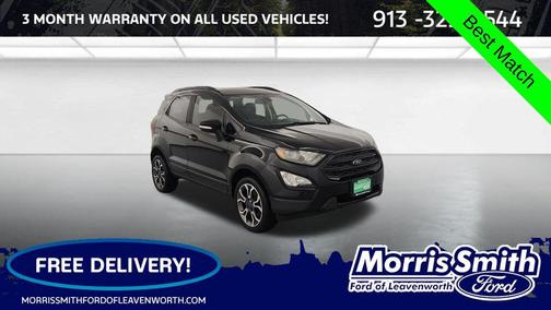 Shadow Black 2019 Ford EcoSport SES