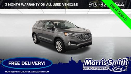 Carbonized Gray Metallic 2024 Ford Edge SEL