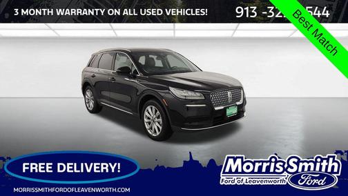 Infinite Black Metallic Clearcoat 2022 Lincoln Corsair Standard