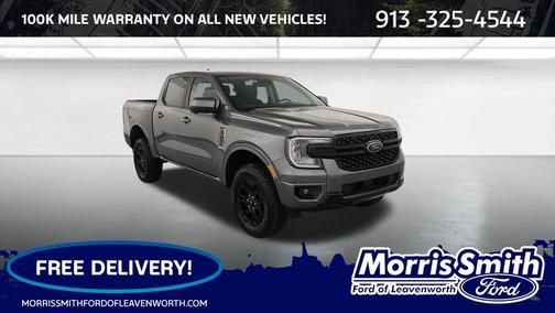 Carbonized Gray Metallic 2026 Ford Ranger LARIAT