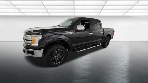 Shadow Black 2018 Ford F-150 Lariat