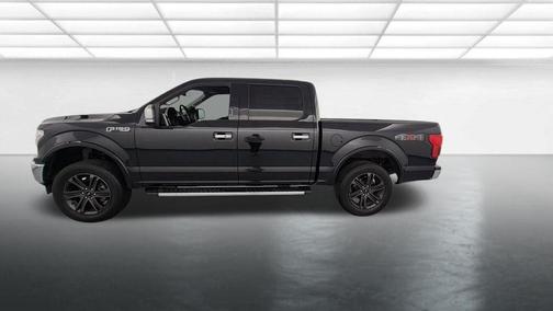 Shadow Black 2018 Ford F-150 Lariat
