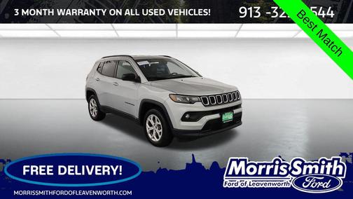 Silver Zynith Metallic Clearcoat 2024 Jeep Compass Latitude
