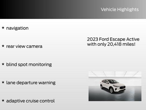 2023 Ford Escape Active